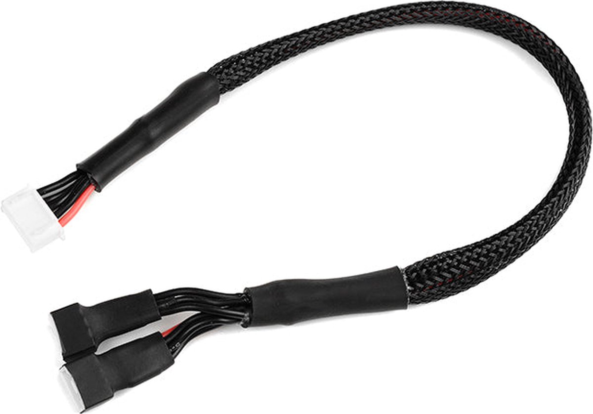 Revtec - Balanceer-adapterkabel - 4S-XH Vrouw. <=> 2X 2S -XH Mann. - 30cm - 22AWG Siliconen-kabel - 1 st